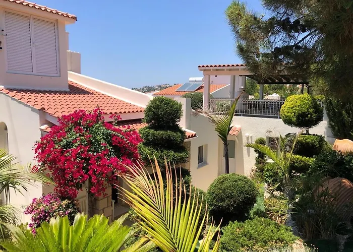 别墅 Daria Kamares Tala Luxury Sea View *