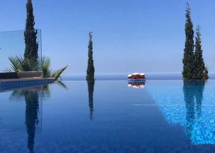 Daria Kamares Tala Luxury Sea View 别墅 Paphos