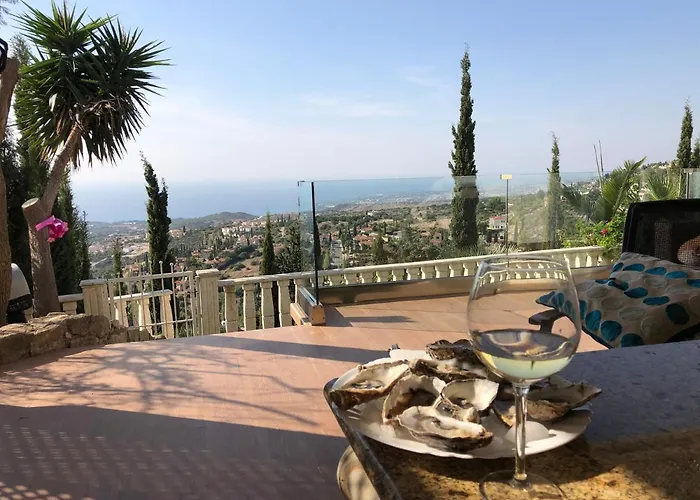 Daria Kamares Tala Luxury Sea View 别墅 Paphos