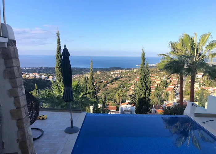 别墅 Daria Kamares Tala Luxury Sea View