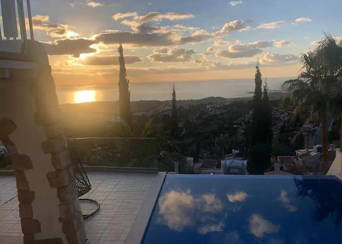 Daria Kamares Tala Luxury Sea View 别墅 *